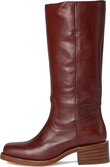 Frye Campus 14L Cowboy Women's Boots Garnet : 10 B - Medium, Leather - Image 6