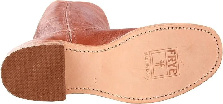 Frye Campus 14L Cowboy Women's Boots Saddle Leather : 6 B - Medium - Image 4