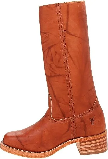 Frye Campus 14L Cowboy Women's Boots Saddle Leather : 6 B - Medium - Image 7