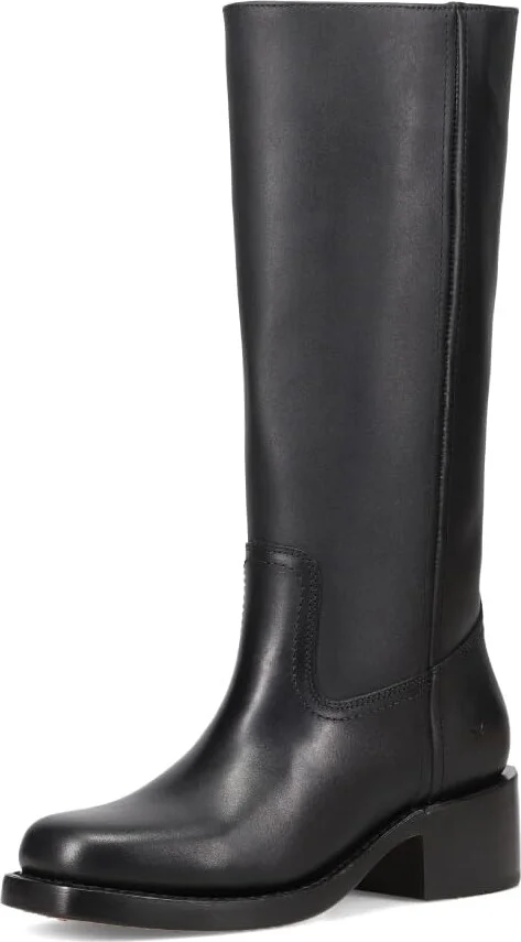 Frye Campus 14L Iconic Tall Boots for Women Crafted from Signature Montana Leather with Goodyear Welt Construction and Stacked Leather Heel – 13” Shaft Height