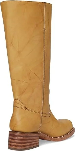 Frye Campus 14l Wide Calf Women's Boots Banana : 9.5 B - Medium, Leather - Image 4