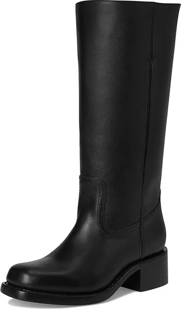 Frye Campus 14l Wide Calf Women's Boots Black : 8 B - Medium, Leather - Image 5