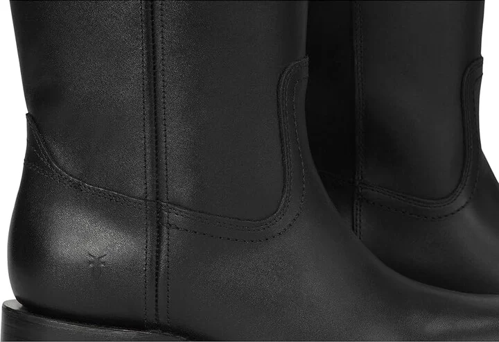 Frye Campus 14l Wide Calf Women's Boots Black : 8 B - Medium, Leather - Image 7