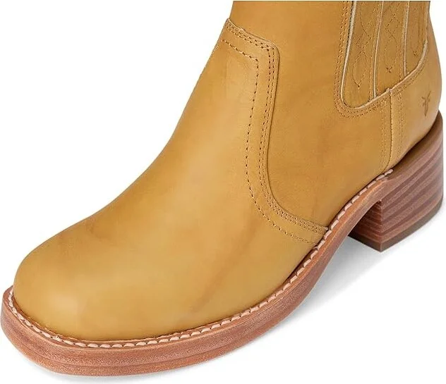 Frye Campus Chelsea Women's Boots Banana : 6 B - Medium, Leather - Image 2