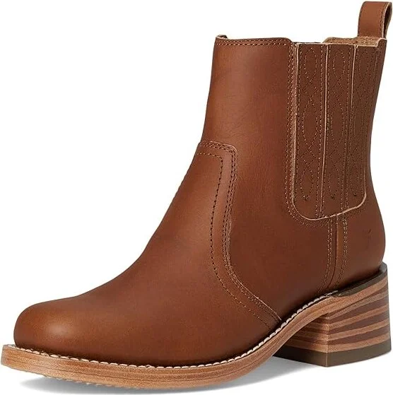 Frye Campus Chelsea Women's Boots Saddle : 6 B - Medium, Leather - Image 5