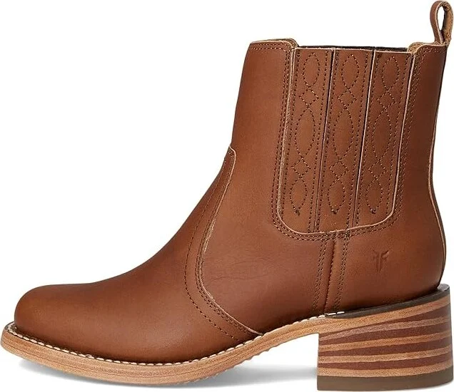 Frye Campus Chelsea Women's Boots Saddle : 6 B - Medium, Leather - Image 6