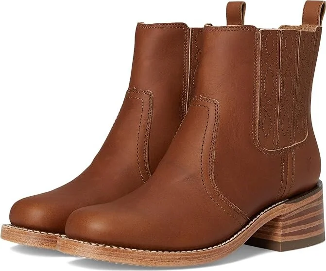 Frye Campus Chelsea Women's Boots Saddle : 6 B - Medium, Leather