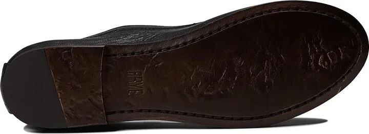 Frye Carson Ballet Women's Flat Shoes Black Vintage Veg Tan : 5.5 B - Medium - Image 3