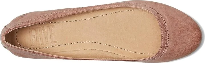 Frye Carson Ballet Women's Flat Shoes Woodrose : 6.5 B - Medium - Image 2
