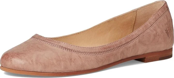 Frye Carson Ballet Women's Flat Shoes Woodrose : 6.5 B - Medium - Image 5