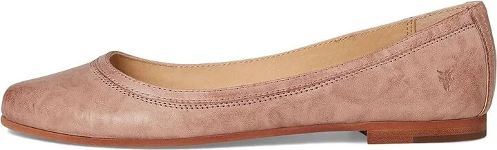 Frye Carson Ballet Women's Flat Shoes Woodrose : 6.5 B - Medium - Image 6