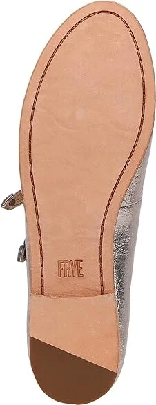 Frye Carson Mary Jane Women's Flat Shoes Rose Gold : 9 B - Medium, Leather - Image 3