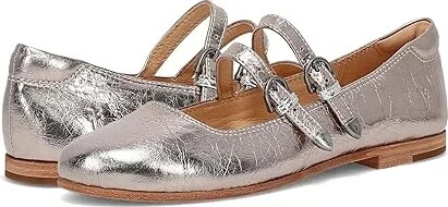 Frye Carson Mary Jane Women's Flat Shoes Rose Gold : 9 B - Medium, Leather
