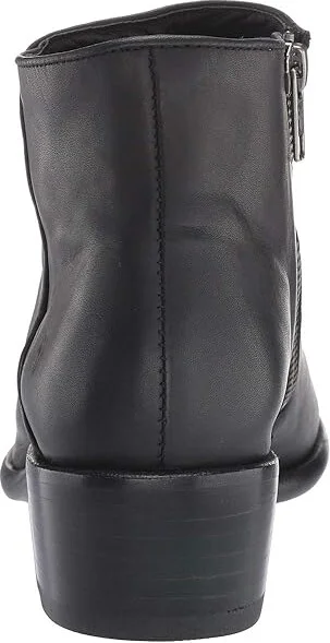 Frye Carson Piping Bootie Women's Boots Black Soft Full Grain : 5.5 B - Medium, Leather - Image 5