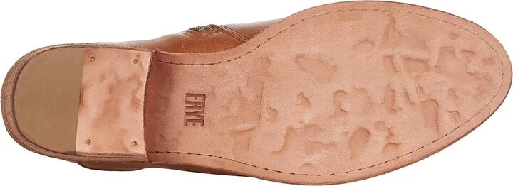Frye Carson Piping Bootie Women's Boots Caramel Antique Pull Up : 5.5 B - Medium, Leather - Image 3