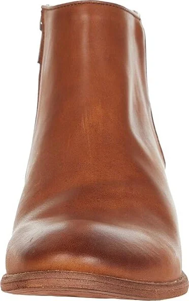 Frye Carson Piping Bootie Women's Boots Caramel Antique Pull Up : 5.5 B - Medium, Leather - Image 5