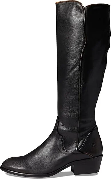 Frye Carson Piping Tall Women's Shoes Black 2 : 6.5 B - Medium, Leather - Image 5