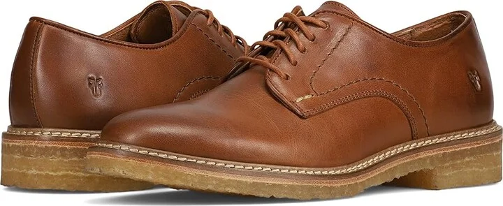 Frye Carter Oxford Men's Lace-up Boots Bark : 10 D - Medium, Leather