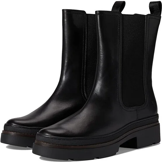 Frye Chloe Chelsea Women's Boots Black : 9 B - Medium, Leather