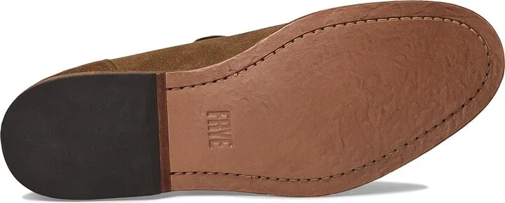 Frye Chris Venetian Men's Shoes Ash Washed Waxed Suede : 7.5 D - Medium - Image 4