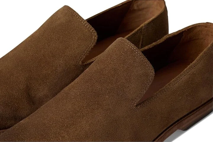 Frye Chris Venetian Men's Shoes Ash Washed Waxed Suede : 7.5 D - Medium - Image 8