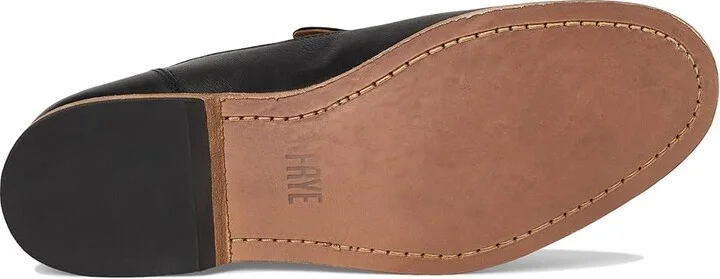 Frye Chris Venetian Men's Shoes Black : 8 D - Medium, Suede - Image 3