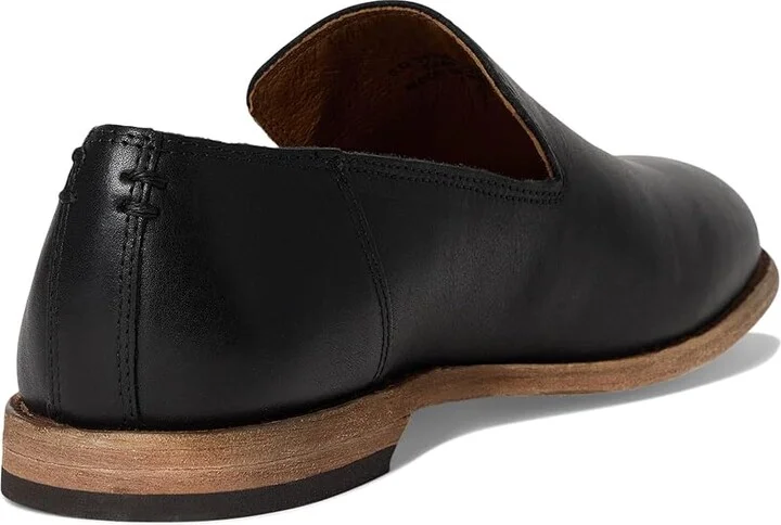 Frye Chris Venetian Men's Shoes Black : 8 D - Medium, Suede - Image 4