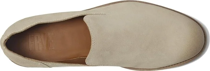 Frye Chris Venetian Men's Shoes Fog : 12 D - Medium, Suede - Image 2