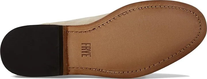 Frye Chris Venetian Men's Shoes Fog : 12 D - Medium, Suede - Image 3