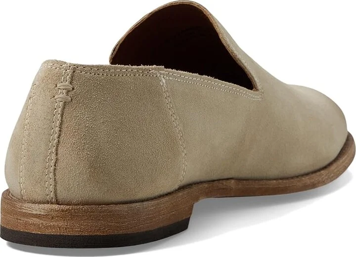 Frye Chris Venetian Men's Shoes Fog : 12 D - Medium, Suede - Image 4