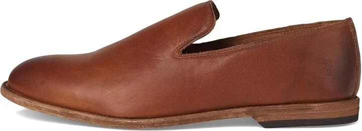 Frye Chris Venetian Men's Shoes Tan Oiled Vintage : 8 D - Medium, Suede - Image 6