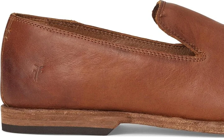Frye Chris Venetian Men's Shoes Tan Oiled Vintage : 8 D - Medium, Suede - Image 7