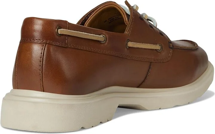Frye Connor Boat Shoes Men's Slip on Shoes Caramel : 9 D - Medium, Leather - Image 4