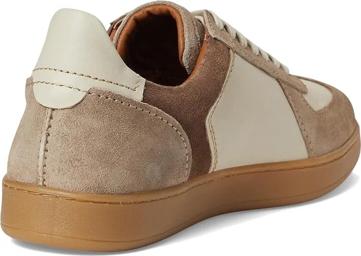 Frye Cooper Trainer Men's Shoes Ivory : 8 D - Medium, Leather/Suede - Image 4