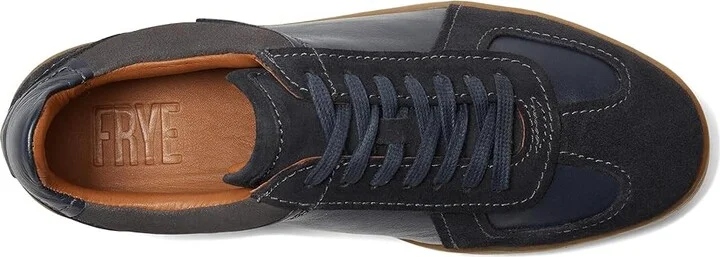 Frye Cooper Trainer Men's Shoes Midnight : 8 D - Medium, Leather/Suede - Image 2