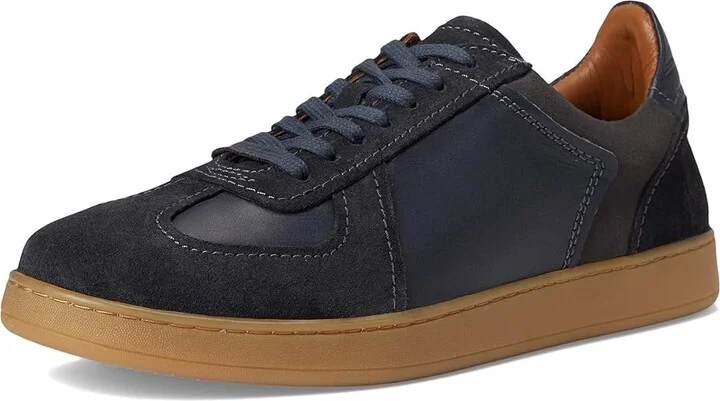 Frye Cooper Trainer Men's Shoes Midnight : 8 D - Medium, Leather/Suede - Image 5