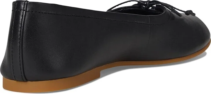 Frye Emma Ballet Women's Shoes Black : 7.5 B - Medium, Leather/Rubber - Image 4