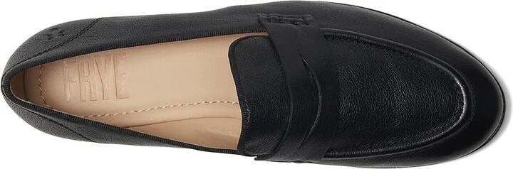 Frye Faith Loafer Women's Shoes Black : 8 B - Medium, Leather - Image 2