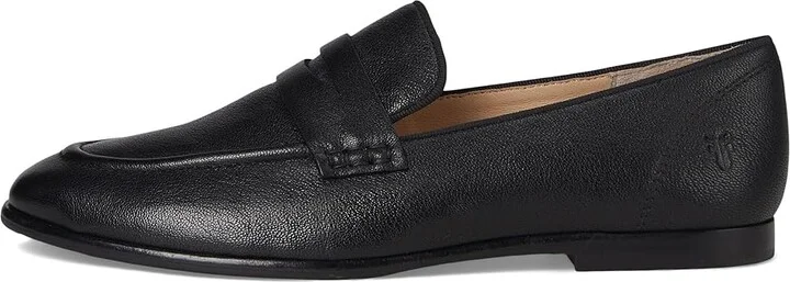Frye Faith Loafer Women's Shoes Black : 8 B - Medium, Leather - Image 6