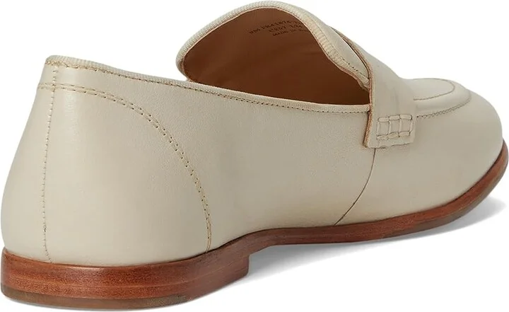 Frye Faith Loafer Women's Shoes Ivory : 7 B - Medium, Leather - Image 4