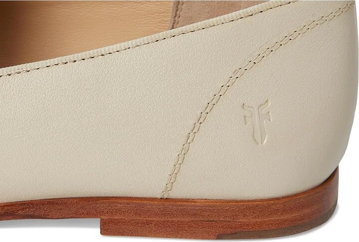 Frye Faith Loafer Women's Shoes Ivory : 7 B - Medium, Leather - Image 7