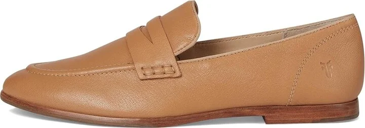 Frye Faith Loafer Women's Shoes Tan : 6.5 B - Medium, Leather - Image 6