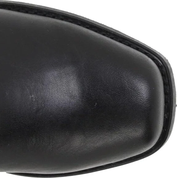 Frye Harness 12R Cowboy Boots Black : 10 D - Medium, Leather/Suede - Image 3