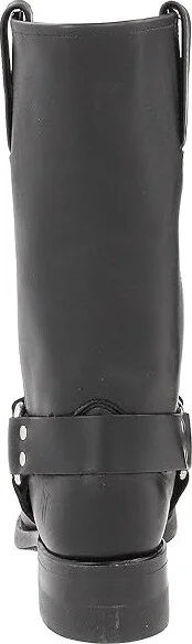 Frye Harness 12R Cowboy Boots Black : 10 D - Medium, Leather/Suede - Image 5