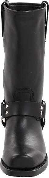 Frye Harness 12R Cowboy Boots Black : 10 D - Medium, Leather/Suede - Image 6