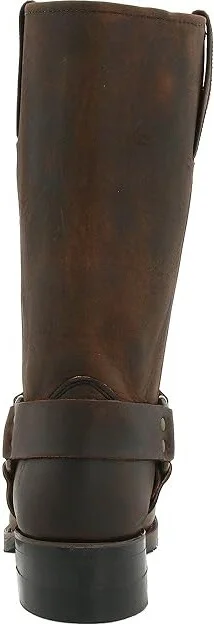 Frye Harness 12R Men's Pull-on Boots Gaucho : 9 D - Medium, Leather/Suede - Image 5