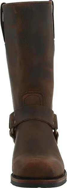 Frye Harness 12R Men's Pull-on Boots Gaucho : 9 D - Medium, Leather/Suede - Image 6