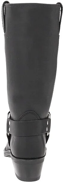 Frye Harness 12R Women's Pull-on Boots Black : 6 B - Medium, Leather - Image 5