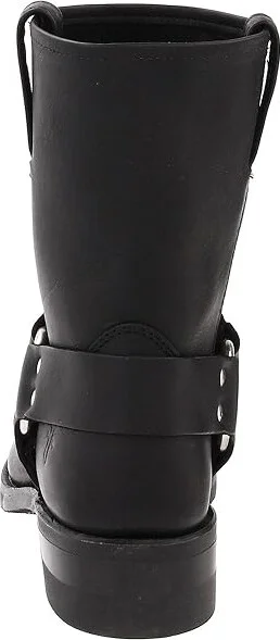 Frye Harness 8R Cowboy Boots Black : 10 D - Medium, Leather/Suede - Image 5