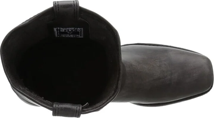 Frye Harness 8R Women's Pull-on Boots Smoke : 5.5 B - Medium, Leather - Image 2